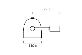 配線ダクト用ハロゲンSP